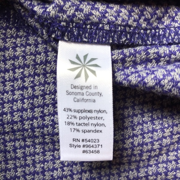 Athleta Purple Herringbone Jacket, EUC, S - Picture 8 of 16